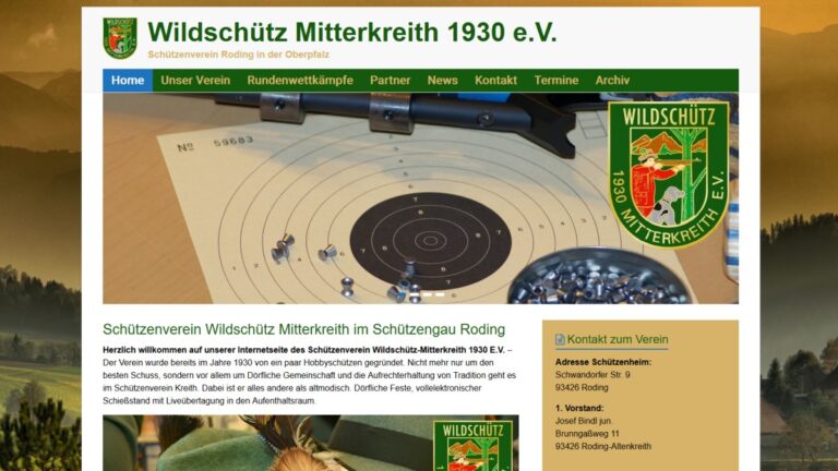 referenzen-webdesign-vereinswebsite-beispiel-schuetzenverein-roding